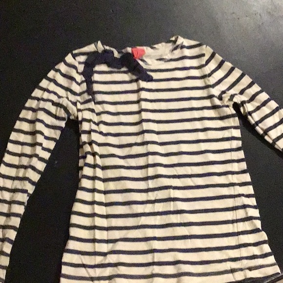 Navy and white striped shirt by Crewcuts - Picture 1 of 2